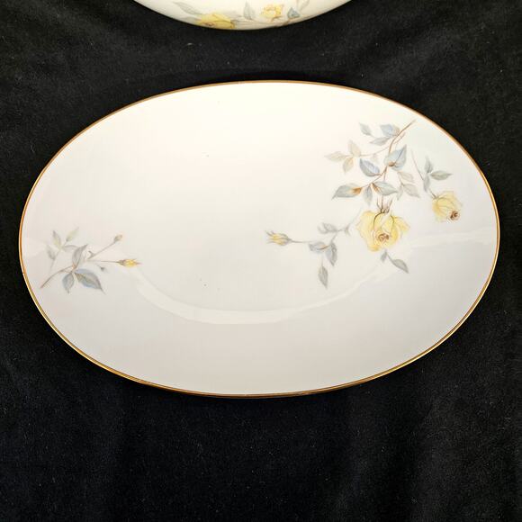 Wyndham Gay Rose Gravy Boat and Underplate Sango Japan Fine China - Picture 3 of 11